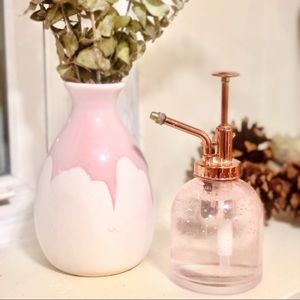 Tinted Pink Glass Plant Mister 🌿